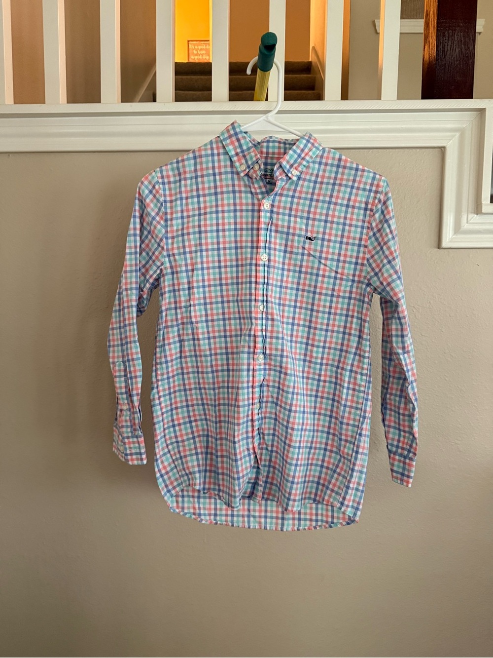 Boys Vineyard Vines Button-Down Shirt - Size M (12/14)